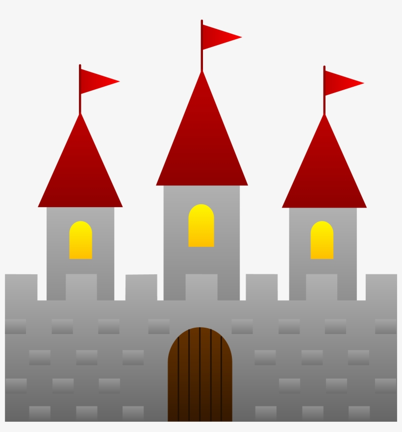 Cute Design Free Clip Art - Castle Clipart, transparent png download