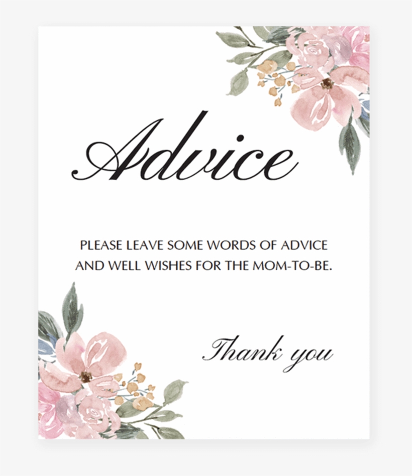 Whimsical Baby Shower Decorations Printable By Littlesizzle - Advice For The Parents, transparent png download