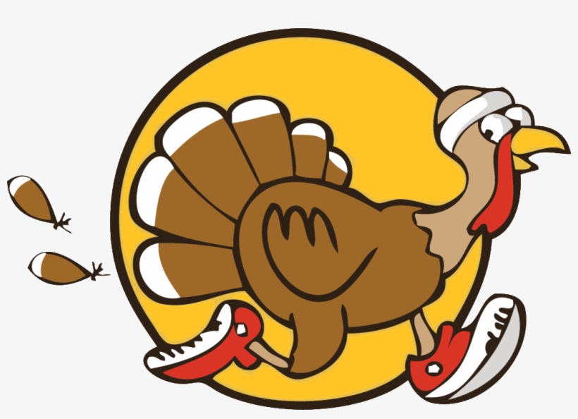 Thanksgiving Turkey Runs In Columbus 2017 Transparent - Turkey Trot, transparent png download