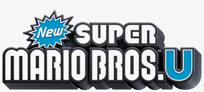 One Of The Games I Was Most Looking Forward To Getting - New Super Mario Bros U Logo Png, transparent png download