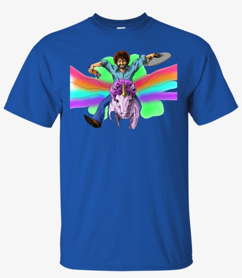 Bob Ross Rainbows Shirt Men - Busch Light T Shirt, transparent png download