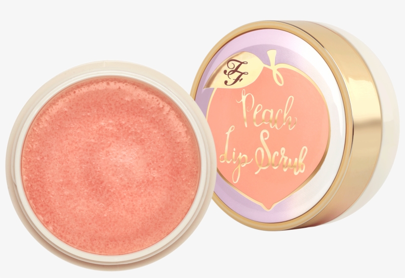 Peach Lip Scrub - Peach Lip Balm Too Faced, transparent png download