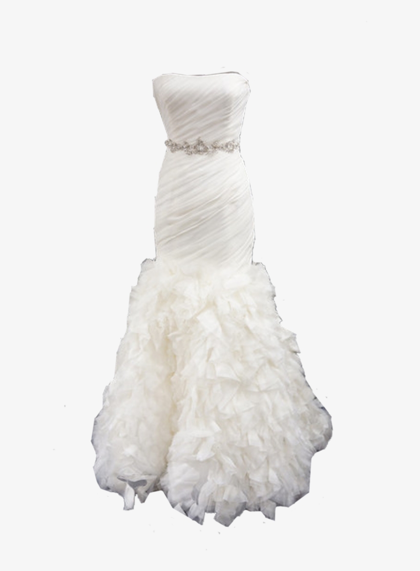White Dress Png - Wedding Dress Png, transparent png download