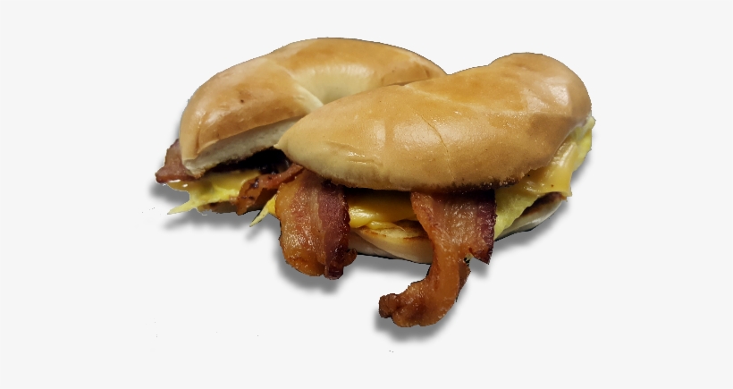 Breakfast Sandwiches - Fast Food, transparent png download