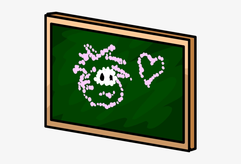 Wall Chalkboard Sprite 015 - Picture Frame, transparent png download