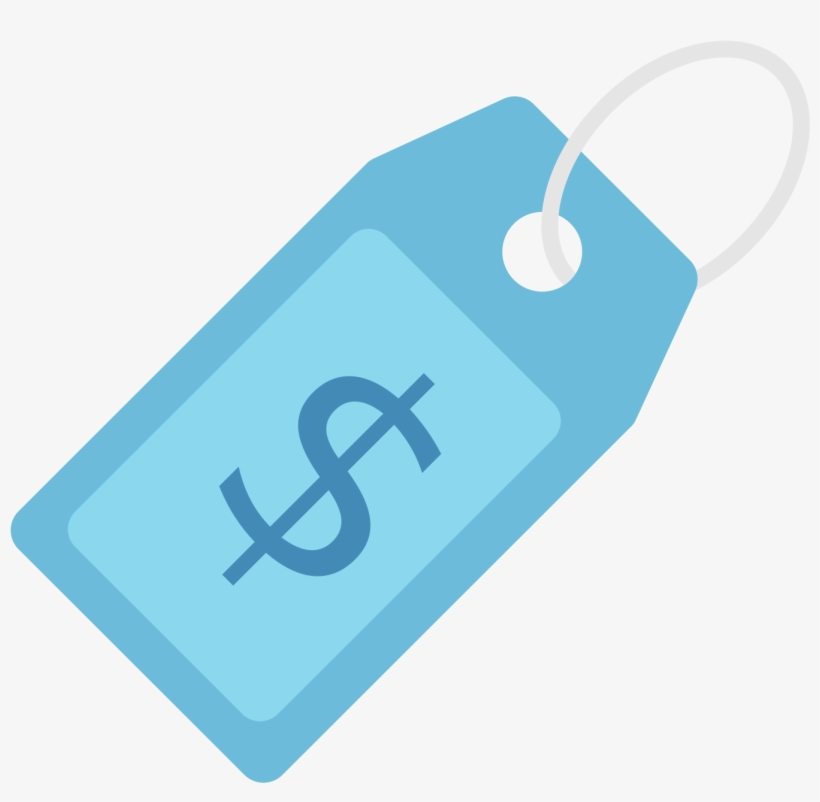 Open - Price Tag Icon Vector, transparent png download