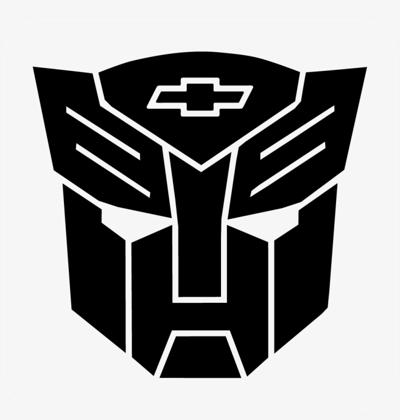 Transformer Type Decal With Chevy Logo - Optimus Prime Logo, transparent png download