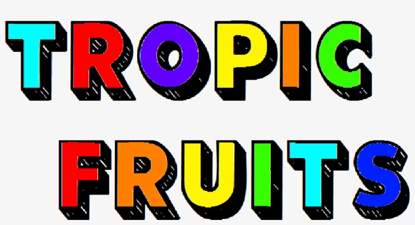 Tropic Fruits - Graphic Design, transparent png download