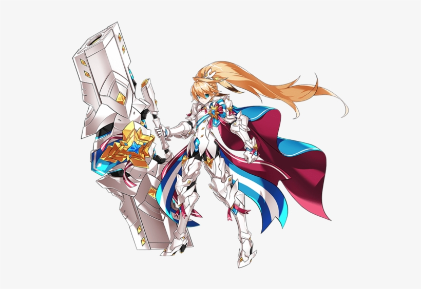 Comet Crusadernofx - Elsword Chung Comet Crusader, transparent png download