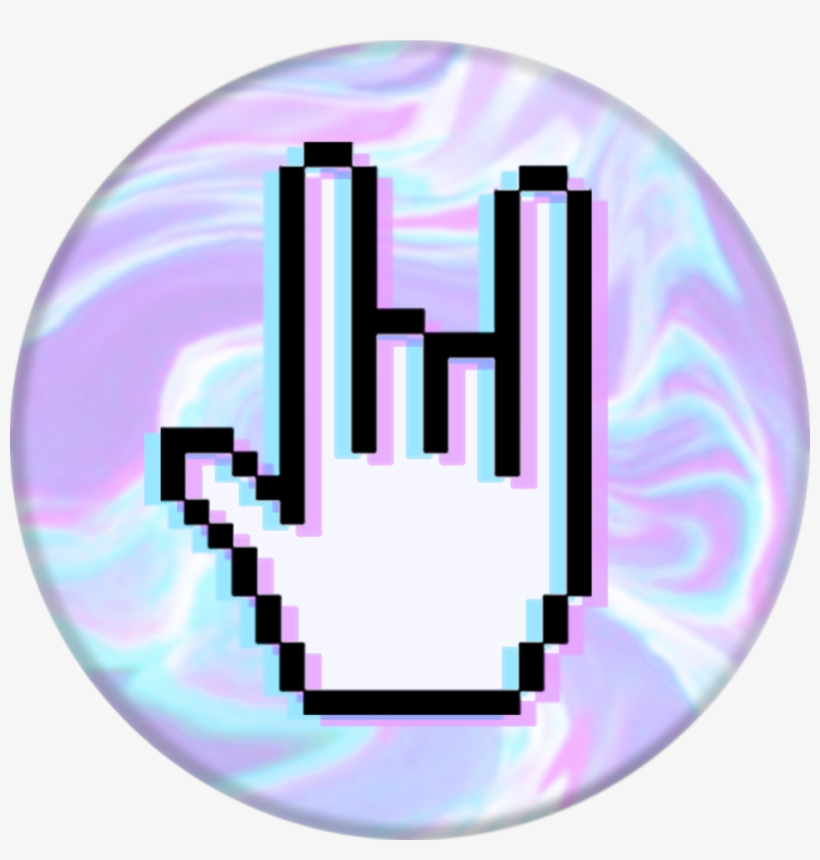 Popsockets Pixel Core - Rock On White Large, transparent png download