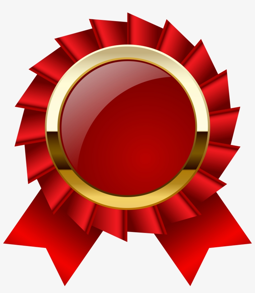 Award Rosette Ribbon Png Clipar Image, transparent png download