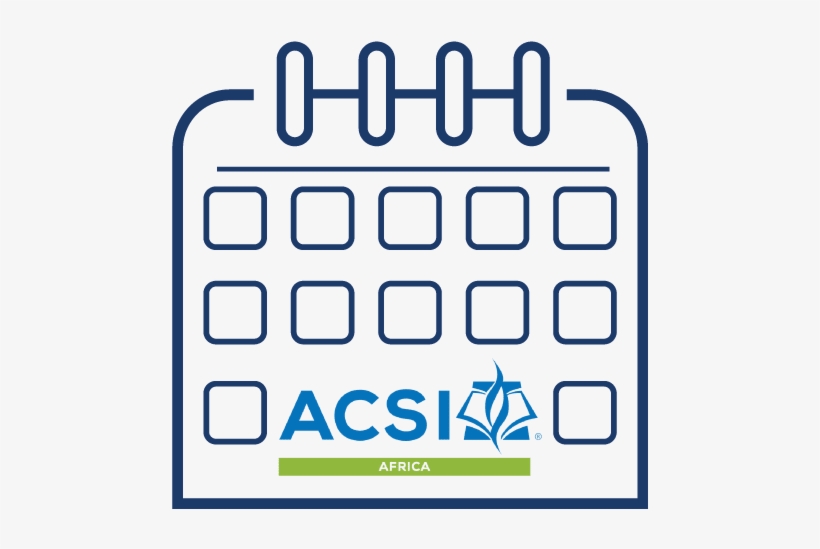Acsi Calendar Icon - Association Of Christian Schools International, transparent png download
