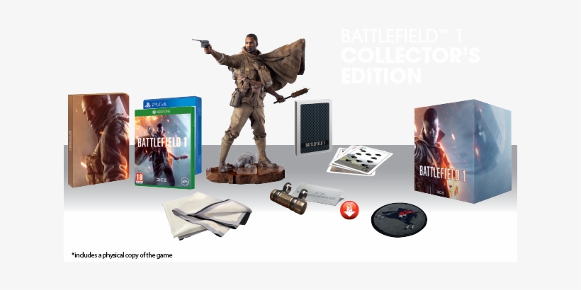 Previous Next - Bf 1 Collectors Box (ohne Spiel) Battlefield 1 Pc-software, transparent png download