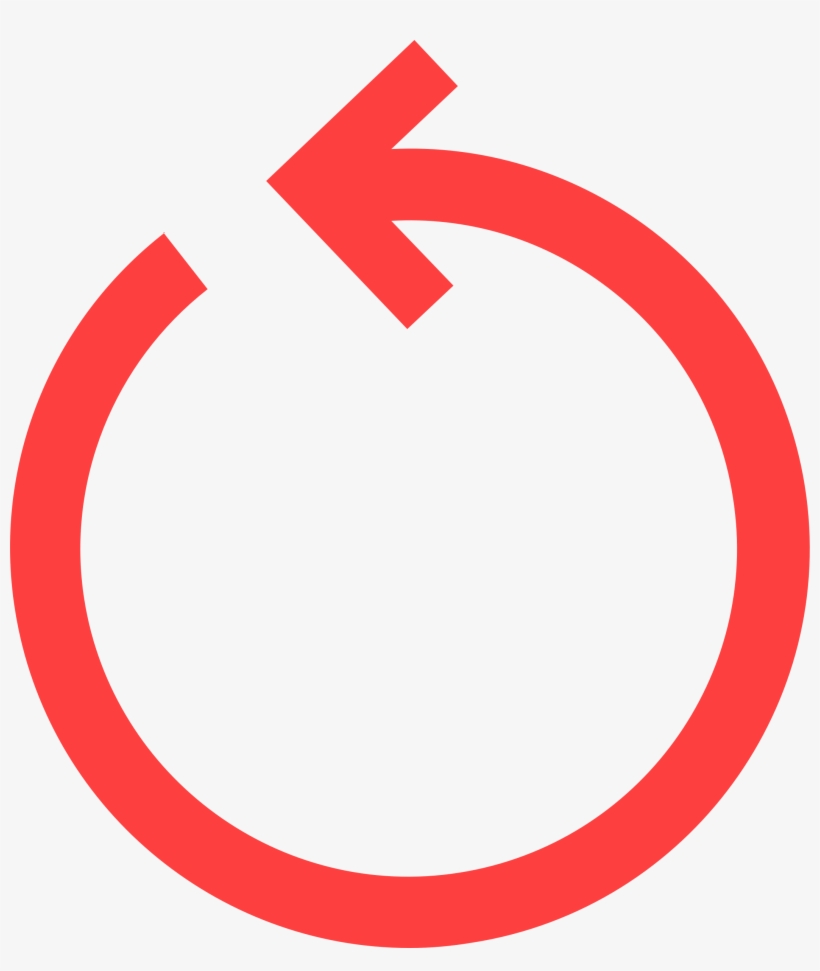 Graphic Download File Circular Arrow Red Svg Wikimedia - Gloucester Road Tube Station, transparent png download