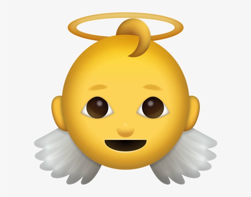 Download Emoji Baby Angel Transparent PNG Download SeekPNG