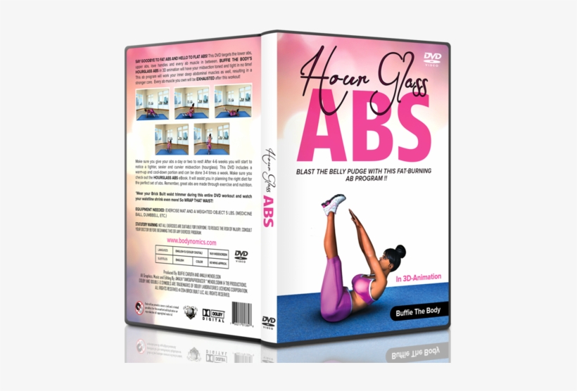 Hour Glass Abs Dvd - Abdominal Exercise, transparent png download