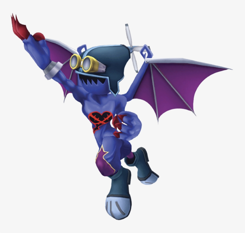 Air-soldier - Kingdom Hearts Final Mix, transparent png download