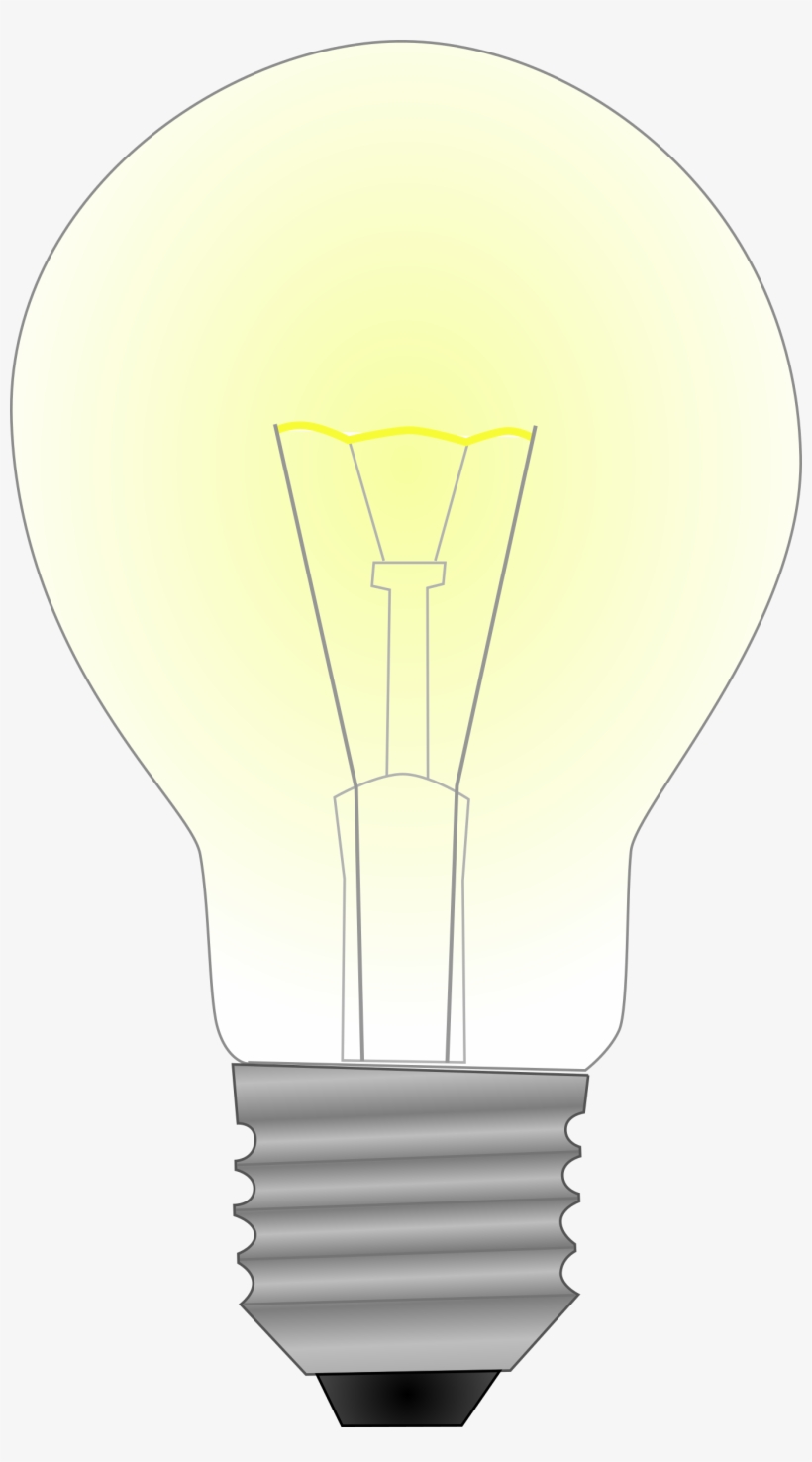 Big Image - Incandescent Light Bulb, transparent png download