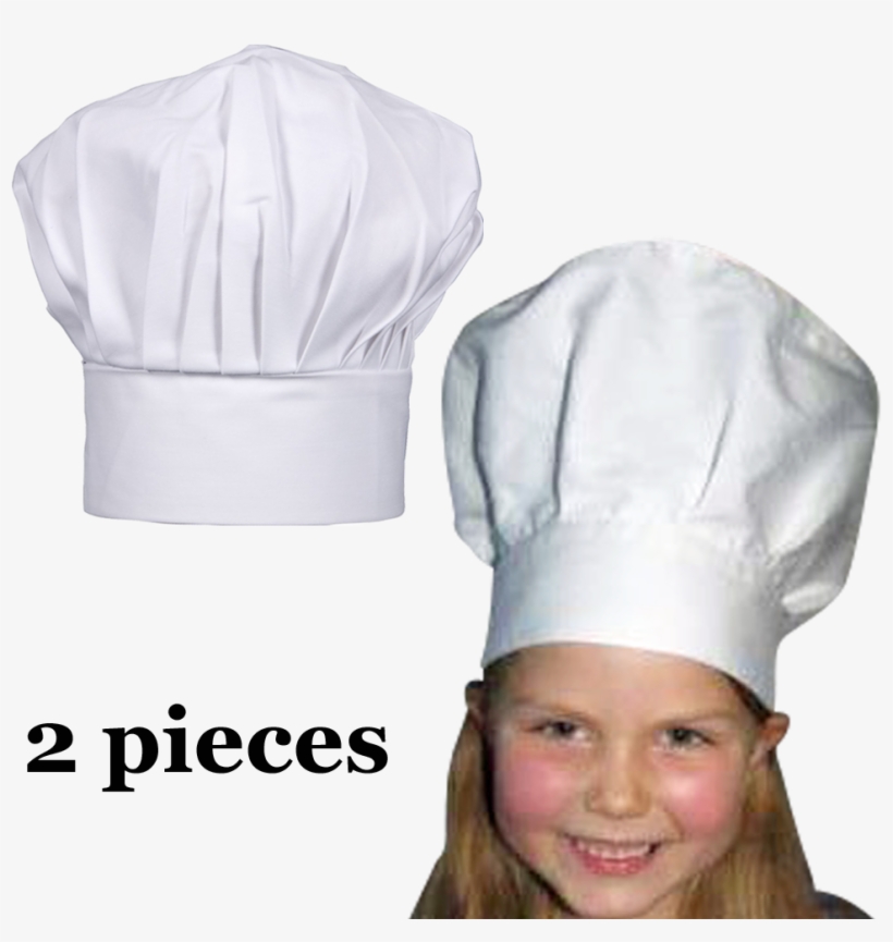 Parent Directory - White Kidsa Apron And Chef Hat Set 3-9 Years, transparent png download
