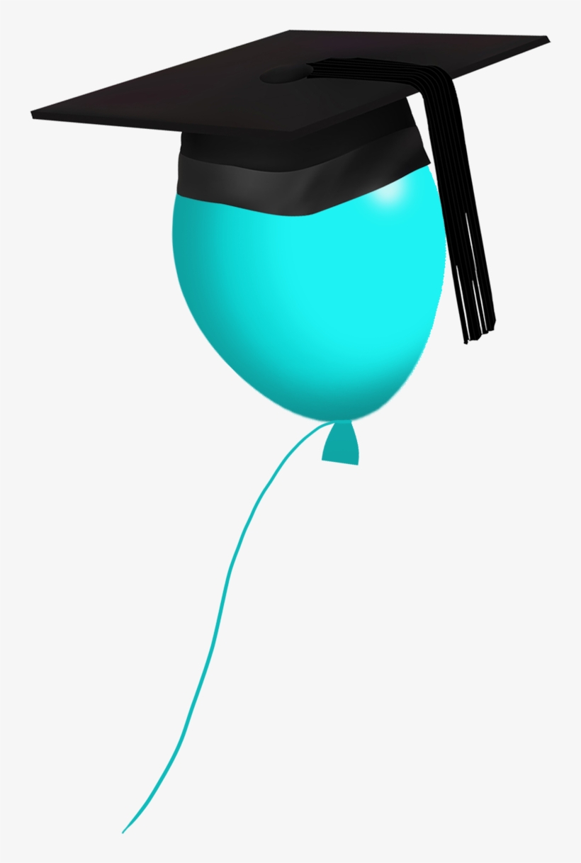 Graduation Ballloon With Cap - Graduation Ceremony, transparent png download