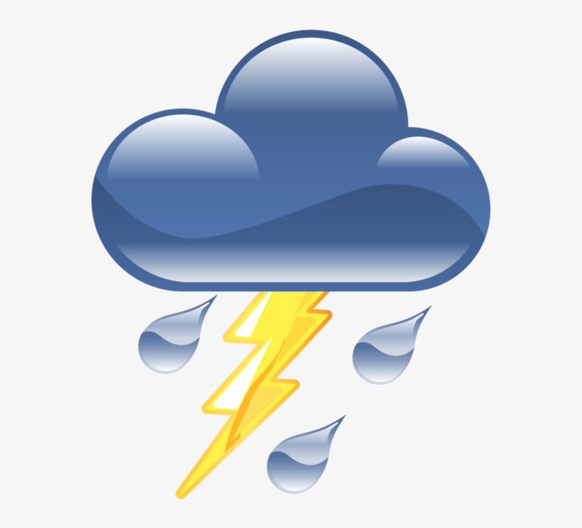 Download Png Transparent Images All Free Image - Thunderstorm Clipart, transparent png download