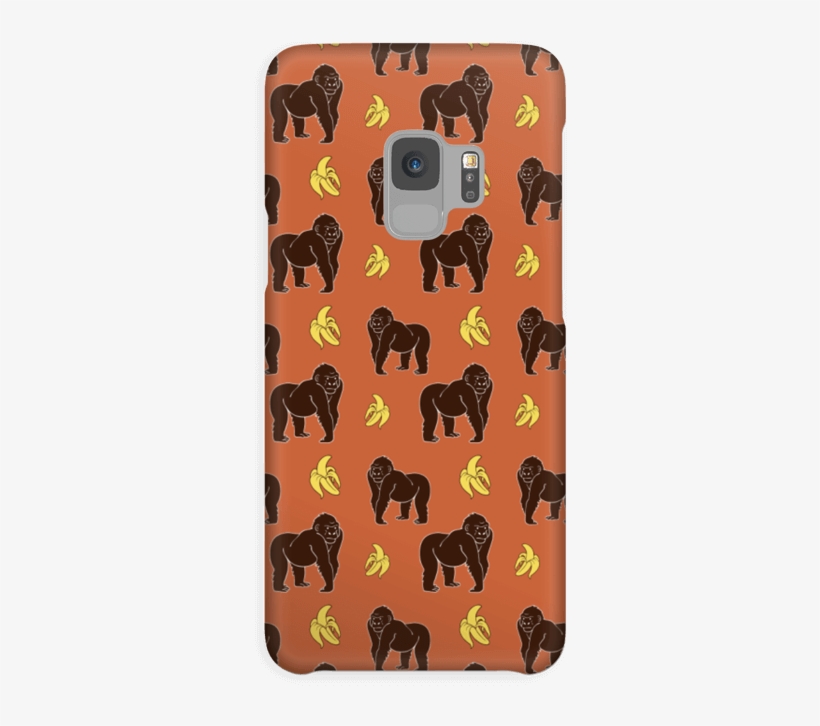 Monkey Plus Banana With Orange Background - Cavalier King Charles Spaniel, transparent png download