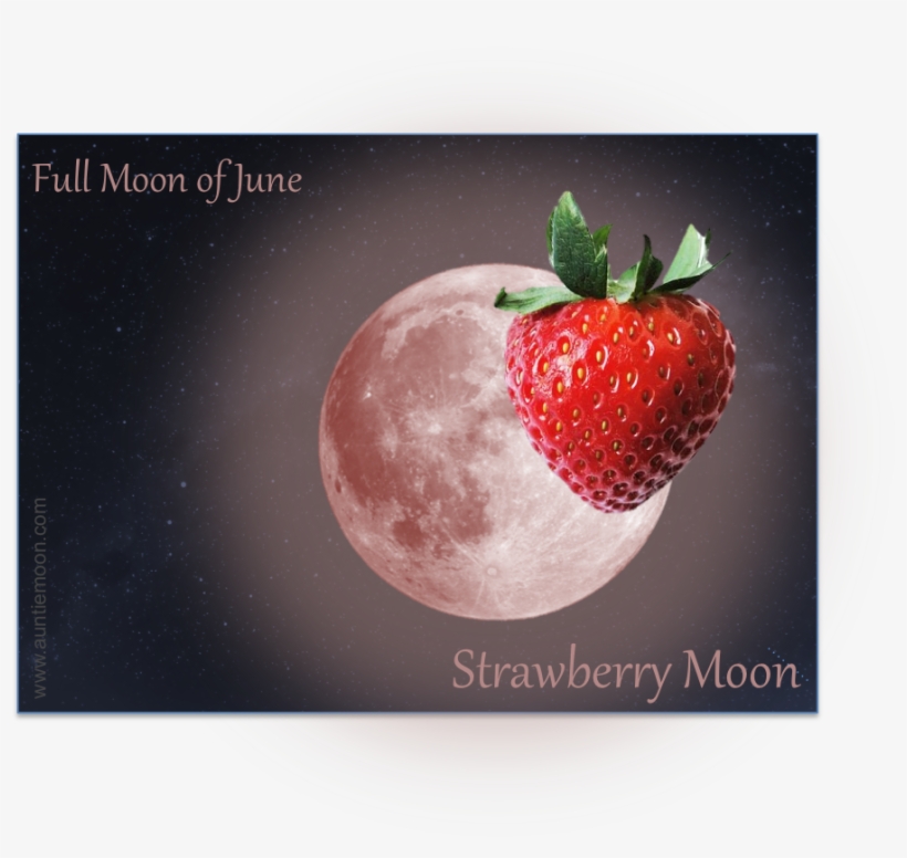 Full Moon In Sagittarius - Strawberry, transparent png download