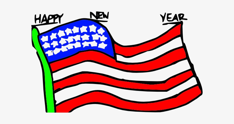 Happy New Year Usa, transparent png download