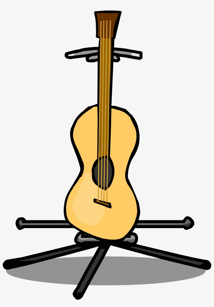 Guitar Stand Id 413 Sprite 005 - Club Penguin, transparent png download