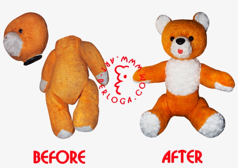 Restoration Toy Yellow Teddy Bear Stuffed Toy PNG Image Transparent
