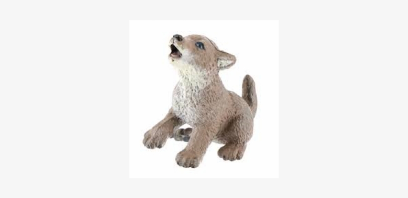 Wolf Pup Figure - Safari Ltd North American Wildlife Black Wolf, transparent png download