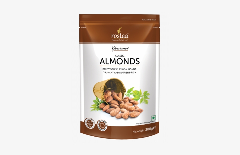 Classic Almonds - Rostaa Morning Berries 340gm, transparent png download