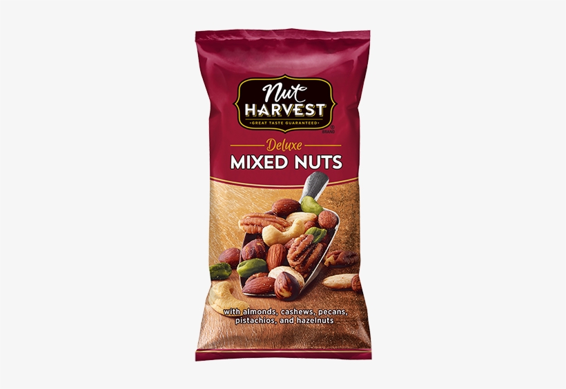 Nut Harvest® Deluxe Mixed Nuts - Harvest Mixed Nuts, transparent png download