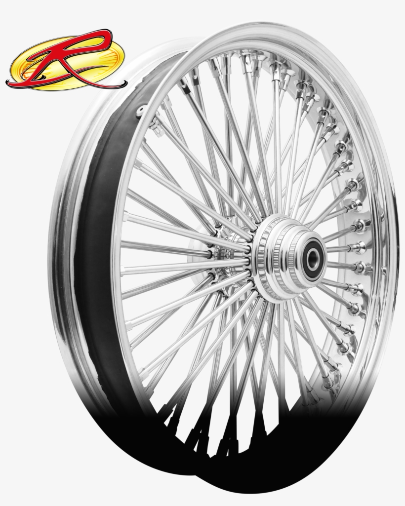 Fat 50 Spoke Wheels - Ridewright Wheels, transparent png download