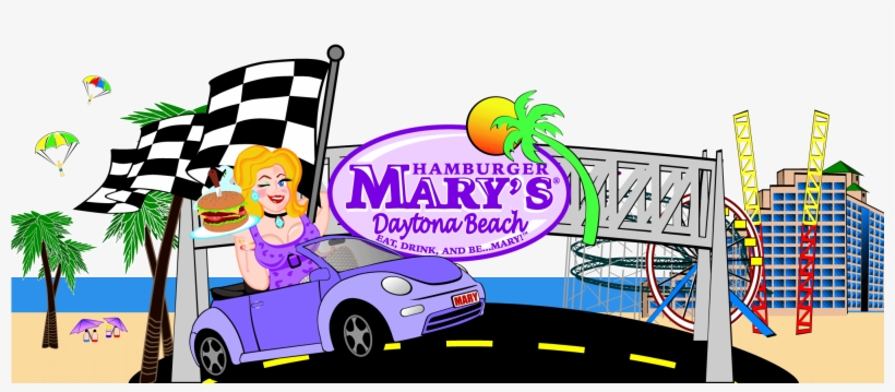 Hamburger Marys Daytona Beach Skyline - Hamburger Mary's Daytona Beach, transparent png download