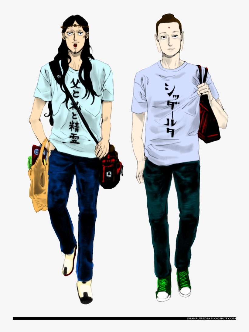 Young Men Pictures - Saint Young Men, transparent png download