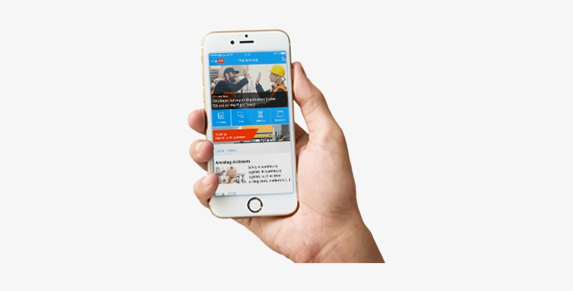 Staffbase Mobile Is The Future Of The Intranet - Iphone, transparent png download