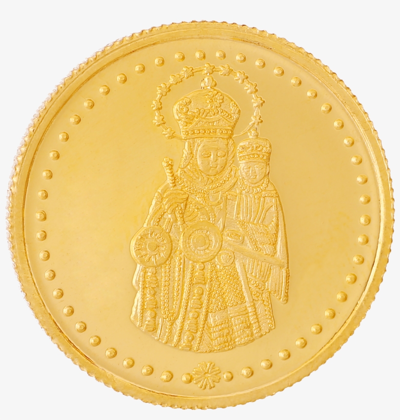 Our Lady Of Health - Shivaji Maharaj Gold Coin, transparent png download