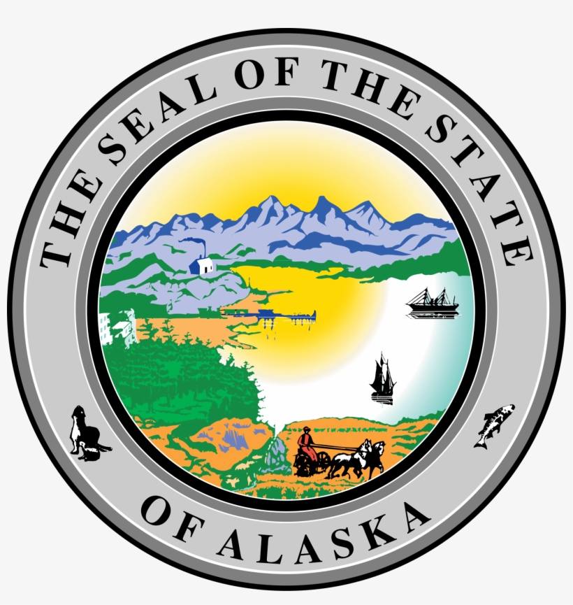 State Seal Of Alaska, transparent png download