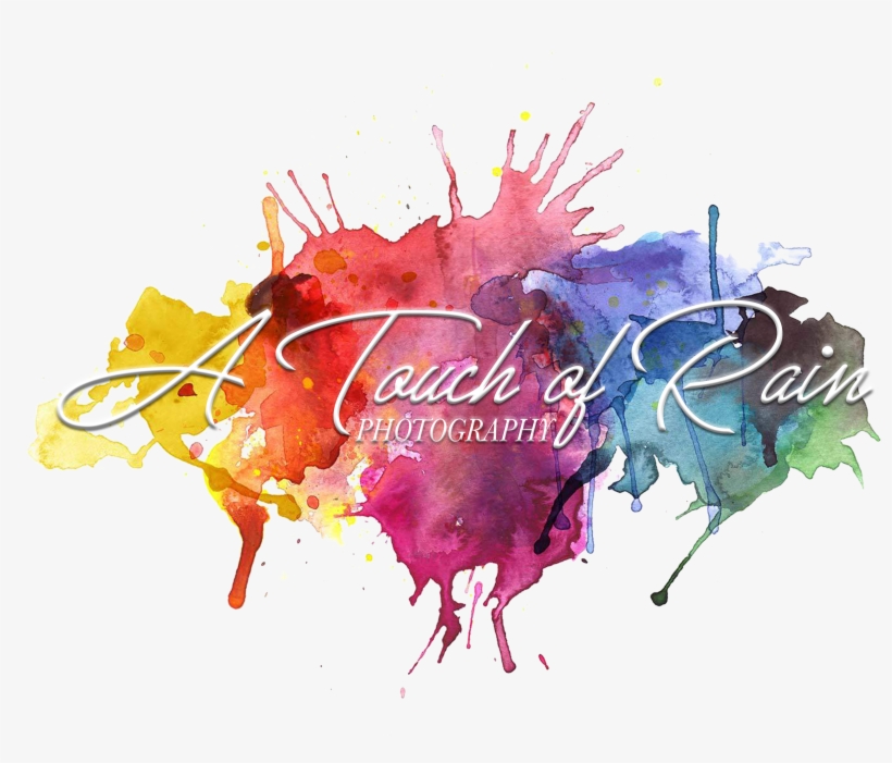 A Touch Of Rain Photography - Watercolor Splash, transparent png download