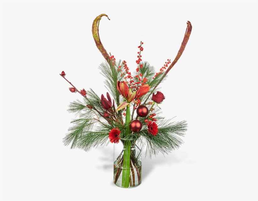 Bouquet Samara Christmas Large - Vase, transparent png download