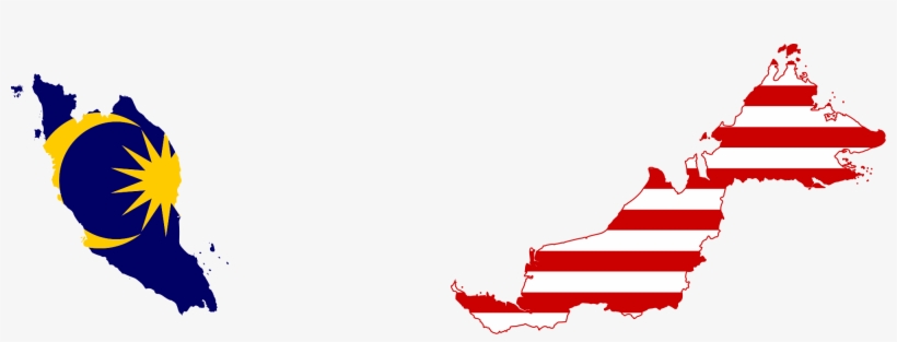 Malaysia National Flag Png - Malaysia Flag Map Png, transparent png download