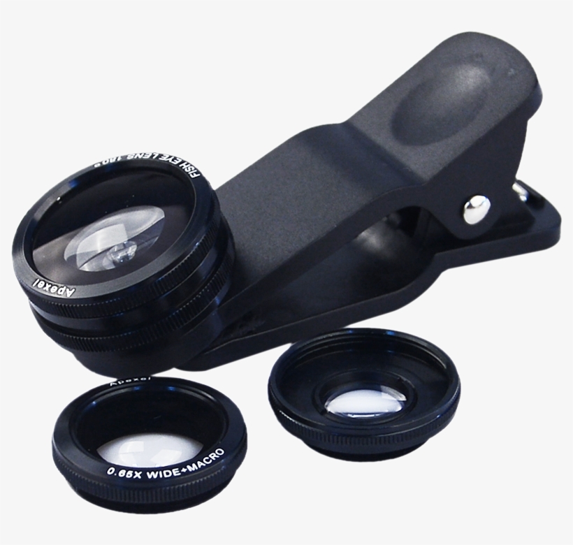 Smartphone Clip Lens - Fish Eyes Lens Png, transparent png download