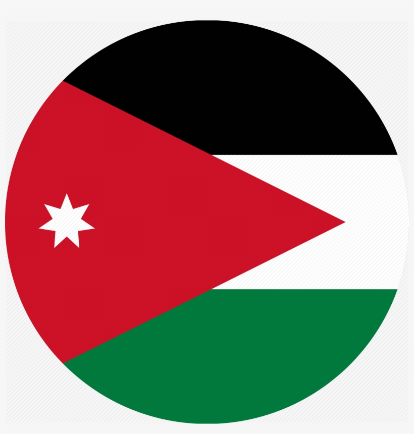 Download Flags With More Than One Star Clipart Flag - Jordan Flag Icon, transparent png download