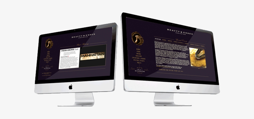 Web Design & Development - Flat Panel Display, transparent png download