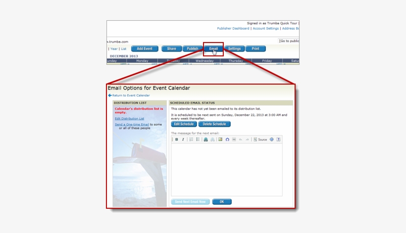 Email Button Opens Calendar Email Options Form - Email, transparent png download