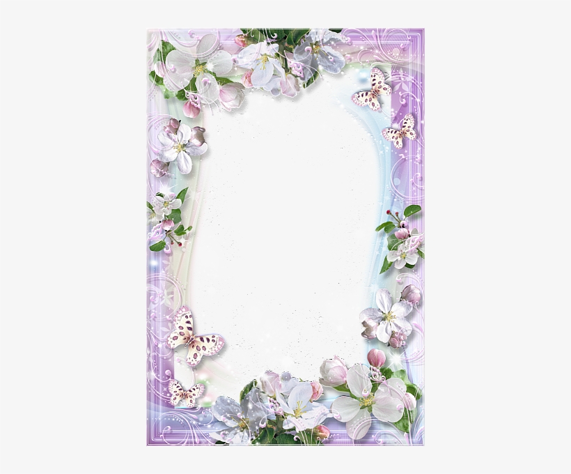 Beautiful Flowers Transparent Frame - Beautiful Pearl And Diamonte Flower Brooch. Coat/hijab/wedding, transparent png download