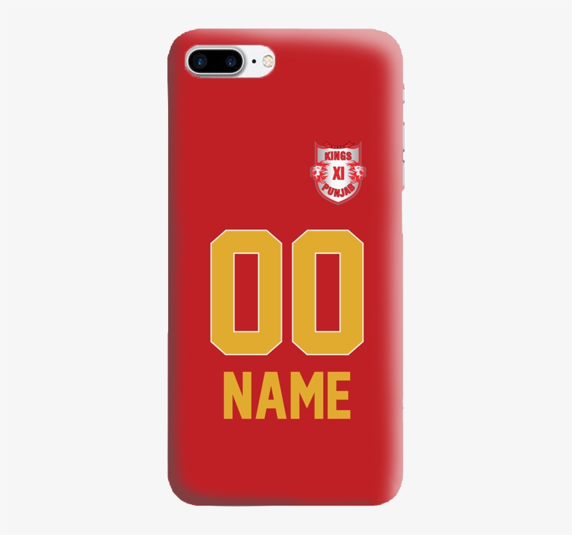 Kings Xi Punjab Ipl Jersey Phone Cover - Jersey Phone Case Cricket, transparent png download