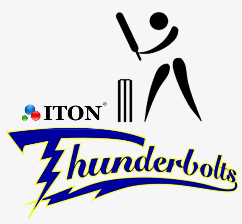 Thunderbolts Cricket, transparent png download
