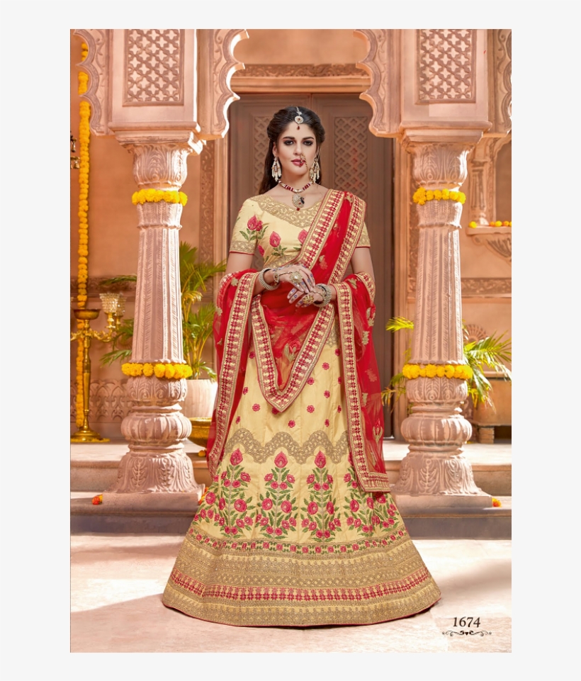Wedding Designer Lehenga, transparent png download
